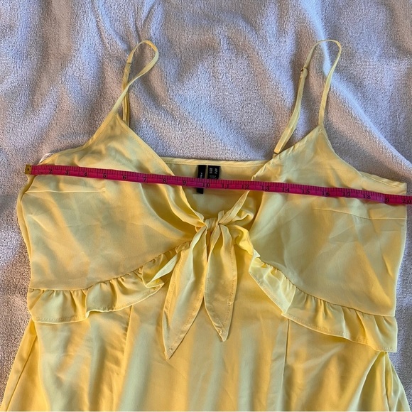 Vero Moda Lee Knot-Front Dress SZ XL - Picture 4 of 6